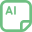 Icono de inteligencia artificial para automatización de procesos CRM