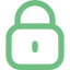Icono de seguridad y protección de datos