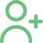 Icono de múltiples usuarios con control de acceso